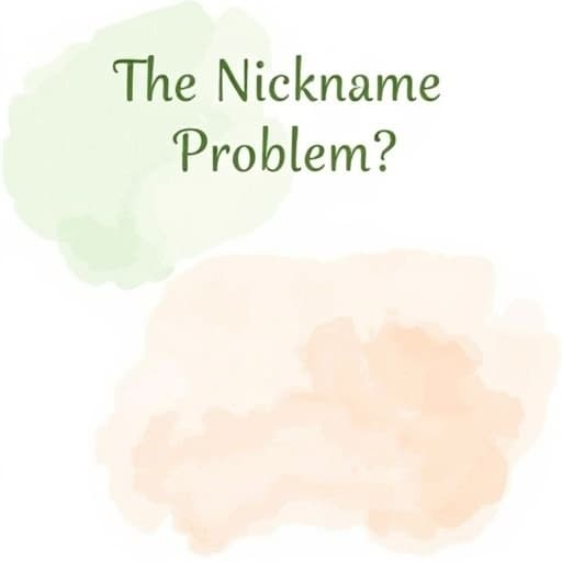 The Nickname Problem: What Will Your Baby's Name Actually Become?